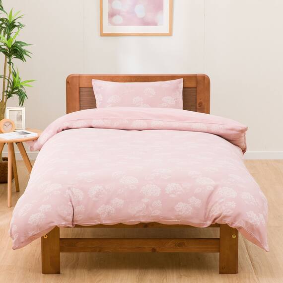 ひもなしラクラク掛け布団カバー シングル(NグリップPT49 RO S) 2枚目画像