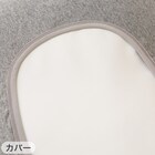 通気性の良い波型 3次元立体構造まくら(Nブレス プラスエア) 本体+カバーセット(Nフィットニット ソッコウ 標準~大判サイズ DGY2) 18枚目画像