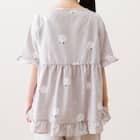 フリルパジャマセット シマエナガ M-L(N515) 8枚目画像