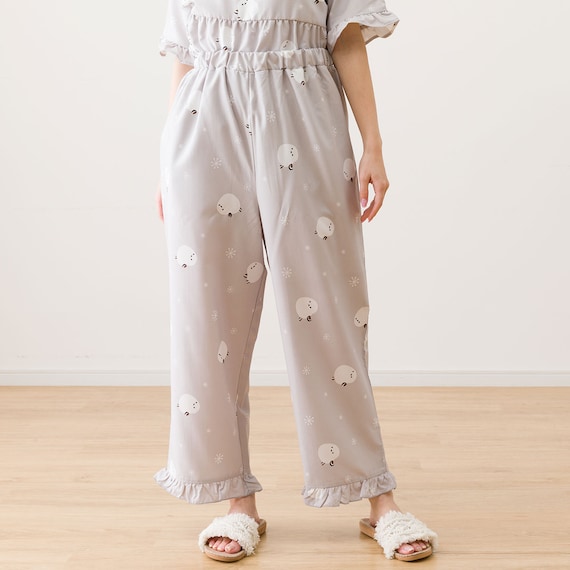 フリルパジャマセット シマエナガ M-L(N515) 13枚目画像