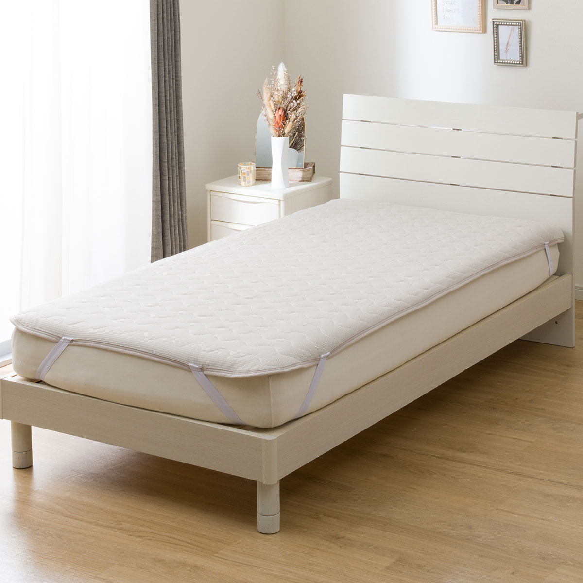 両面使える 敷きパッド セミダブル(Nウォーム A2403 MO SD) | ニトリ