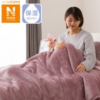 【デコホーム商品】2枚合わせ毛布 ダブル(NウォームSP A2404 RO D)