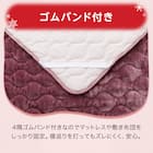 両面使える 敷きパッド ダブル(NウォームWSP A2407 RO D) 14枚目画像