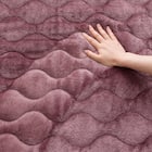 両面使える 敷きパッド ダブル(NウォームWSP A2407 RO D) 22枚目画像