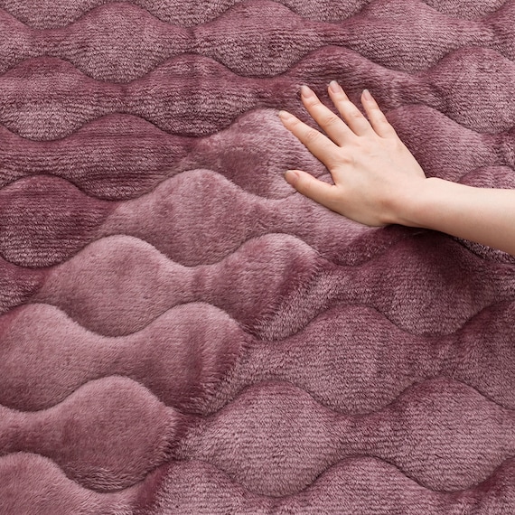 両面使える 敷きパッド ダブル(NウォームWSP A2407 RO D) 22枚目画像