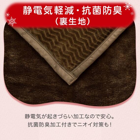 2枚合わせ ブランケット（NウォームWSP A24 DMO） 8枚目画像