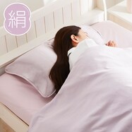 【デコホーム商品】シルク／コットン 両面使えるピローパッド(ST24 RO)