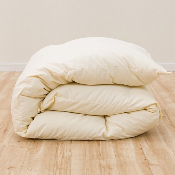 【日本製】ホワイトダックダウン70% 羽毛布団(ムーンシャンテン クイーン) 16枚目画像