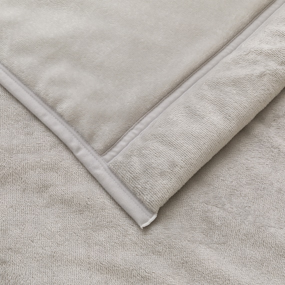 2枚合わせ毛布 クイーン(Nウォーム GY Q A2410) 15枚目画像