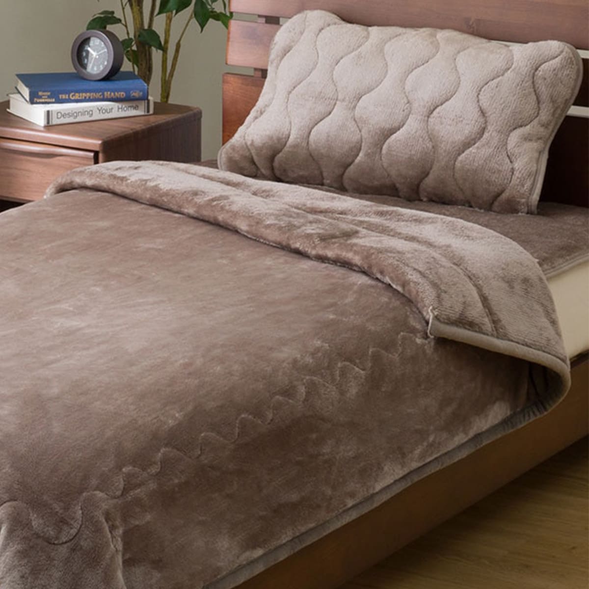 2枚合わせ毛布 ダブル(NウォームWSP MO D A2412) | ニトリネット【公式