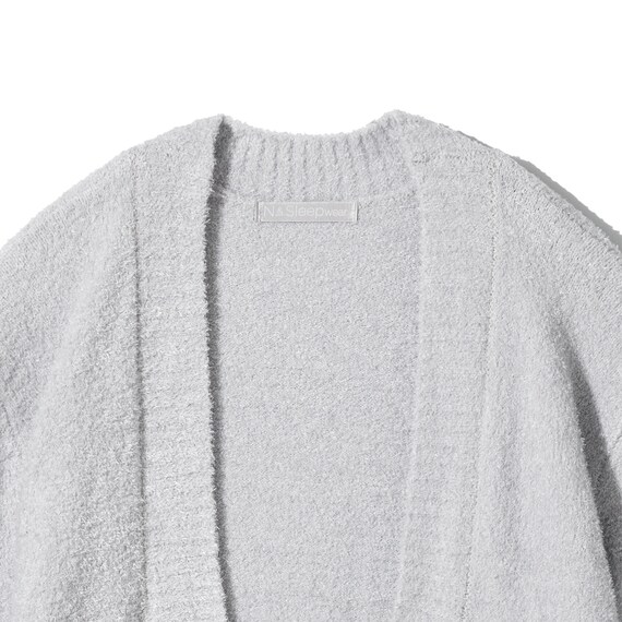 WOMEN ふわふわカーディガン(HK4 GY F) 3枚目画像