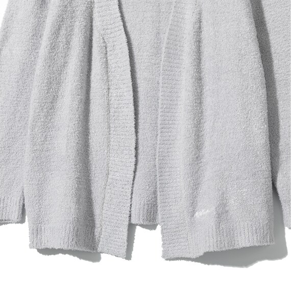 WOMEN ふわふわカーディガン(HK4 GY F) 4枚目画像