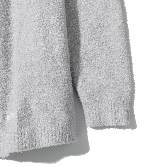 WOMEN ふわふわカーディガン(HK4 GY F) 5枚目画像