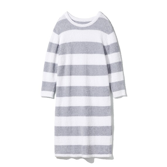 WOMEN ふわふわワンピース(HK4 GrBL F) 1枚目画像