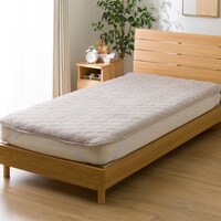 ゴムバンド付き 敷パッド　ダブル(やわらかタッチ MO D A2401)