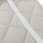 両面使えるピローパッド(フラノ&ワッフル GY A2406) 16枚目画像