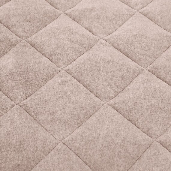 置くだけ簡単 敷パッド ダブル(あったかベロア D A2408) 11枚目画像