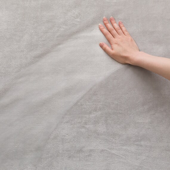 ひもなしらくらくカバー付き 重い毛布7.0kg シングル(Nグリップ7.0 GY A2413) 11枚目画像