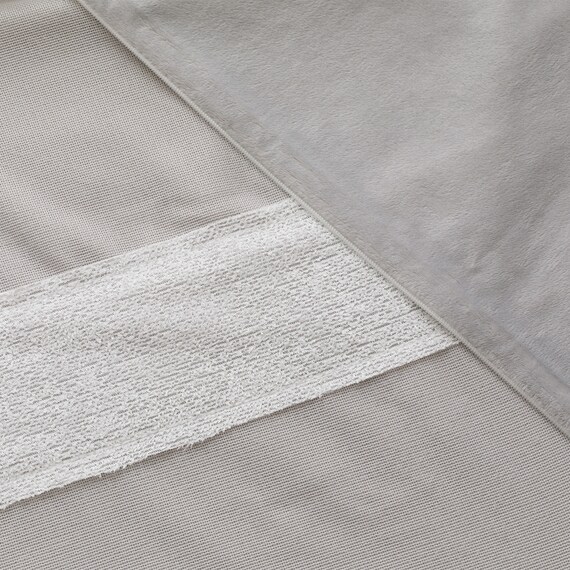 ひもなしらくらくカバー付き 重い毛布7.0kg シングル(Nグリップ7.0 GY A2413) 15枚目画像