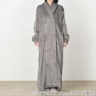 すっぽり収納 着る毛布 襟付きロング(NウォームWSP DGY L) 4枚目画像