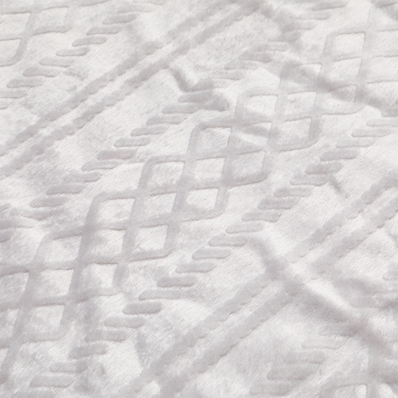 着る毛布 5wayブランケット(Nウォーム ケーブル LGY) 9枚目画像