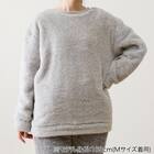 WOMEN ボアフリース上下セット M(NウォームSP GY) 6枚目画像