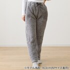 WOMEN ボアフリース上下セット M(NウォームSP GY) 12枚目画像