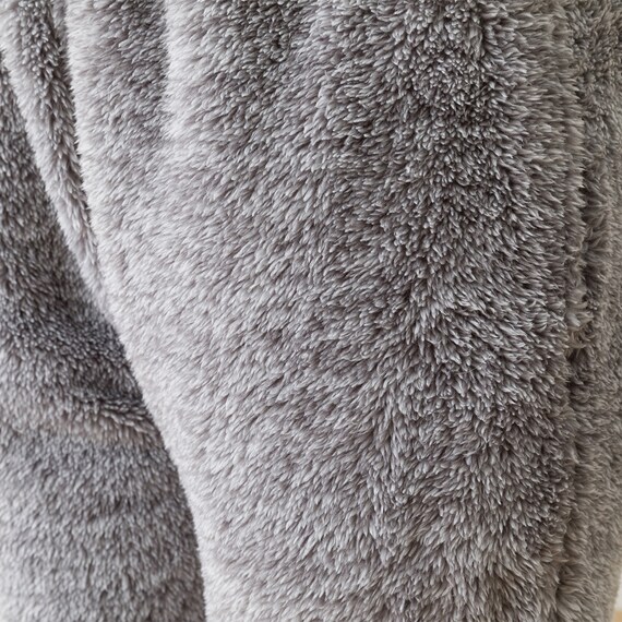 WOMEN ボアフリース上下セット M(NウォームSP GY) 16枚目画像