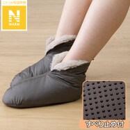 ダウン入り ルームシューズ(Nウォーム DGY M)