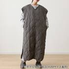 ダウン入り ルームベスト ロング(Nウォーム DGY M) 4枚目画像