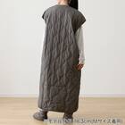 ダウン入り ルームベスト ロング(Nウォーム DGY M) 8枚目画像