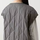 ダウン入り ルームベスト ロング(Nウォーム DGY M) 12枚目画像