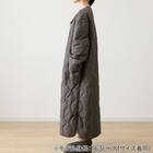 ダウン入り  ルームコート ロング(Nウォーム DGY L) 6枚目画像