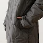 ダウン入り ルームコート ロング(Nウォーム DGY L) 9枚目画像