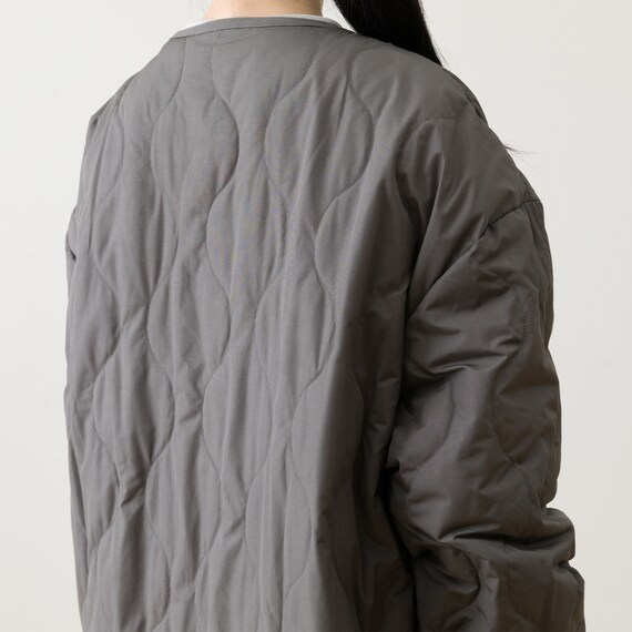 ダウン入り  ルームコート ロング(Nウォーム DGY L) 11枚目画像