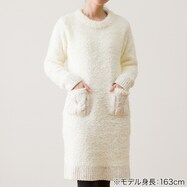 ふわふわカラーネップ ワンピース(WOMEN F)
