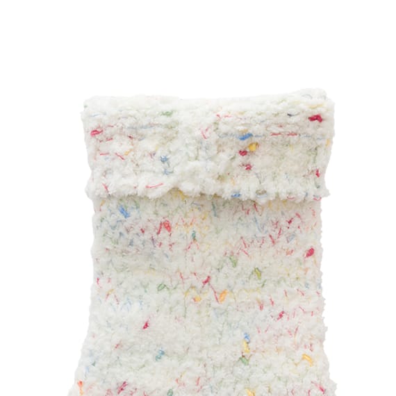 ふわふわ2Pソックス カラーネップ&モール 9枚目画像