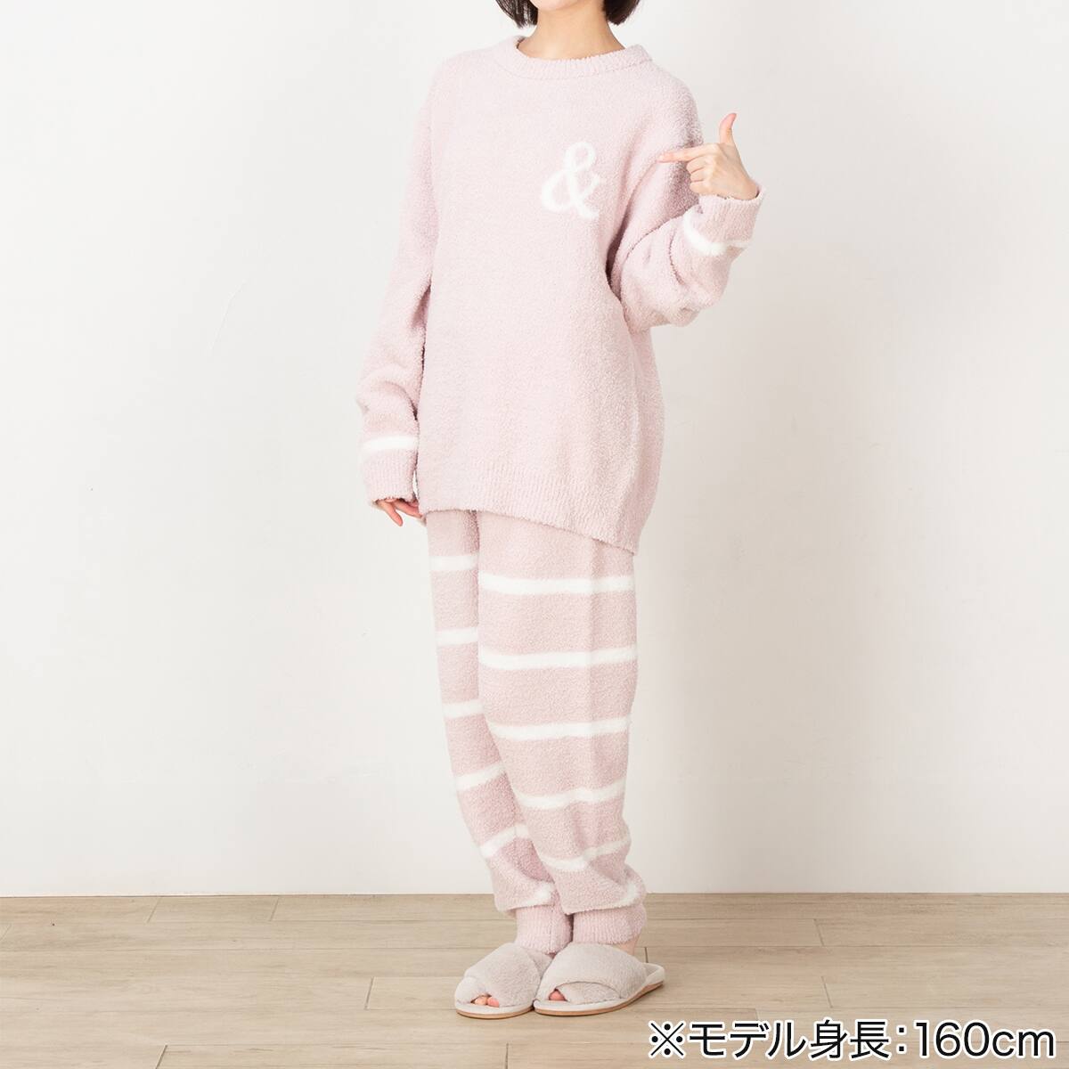 sachikoヴィリーナ ローラパールロングスリーブニット パンツセット sachiko様専用ヴィリーナ ローラパールロングスリーブニット パンツ