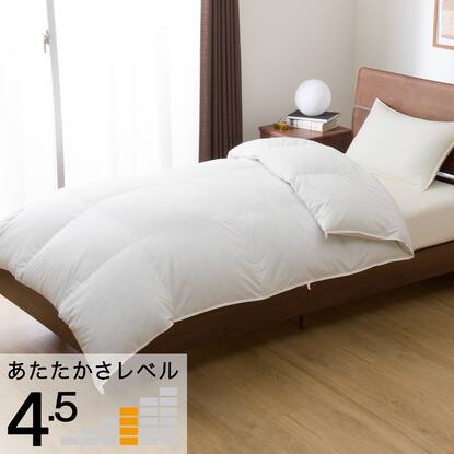 ニトリ N-sleep プレミアム かるふわ 入 羽毛掛け布団 ダブルサイズ
