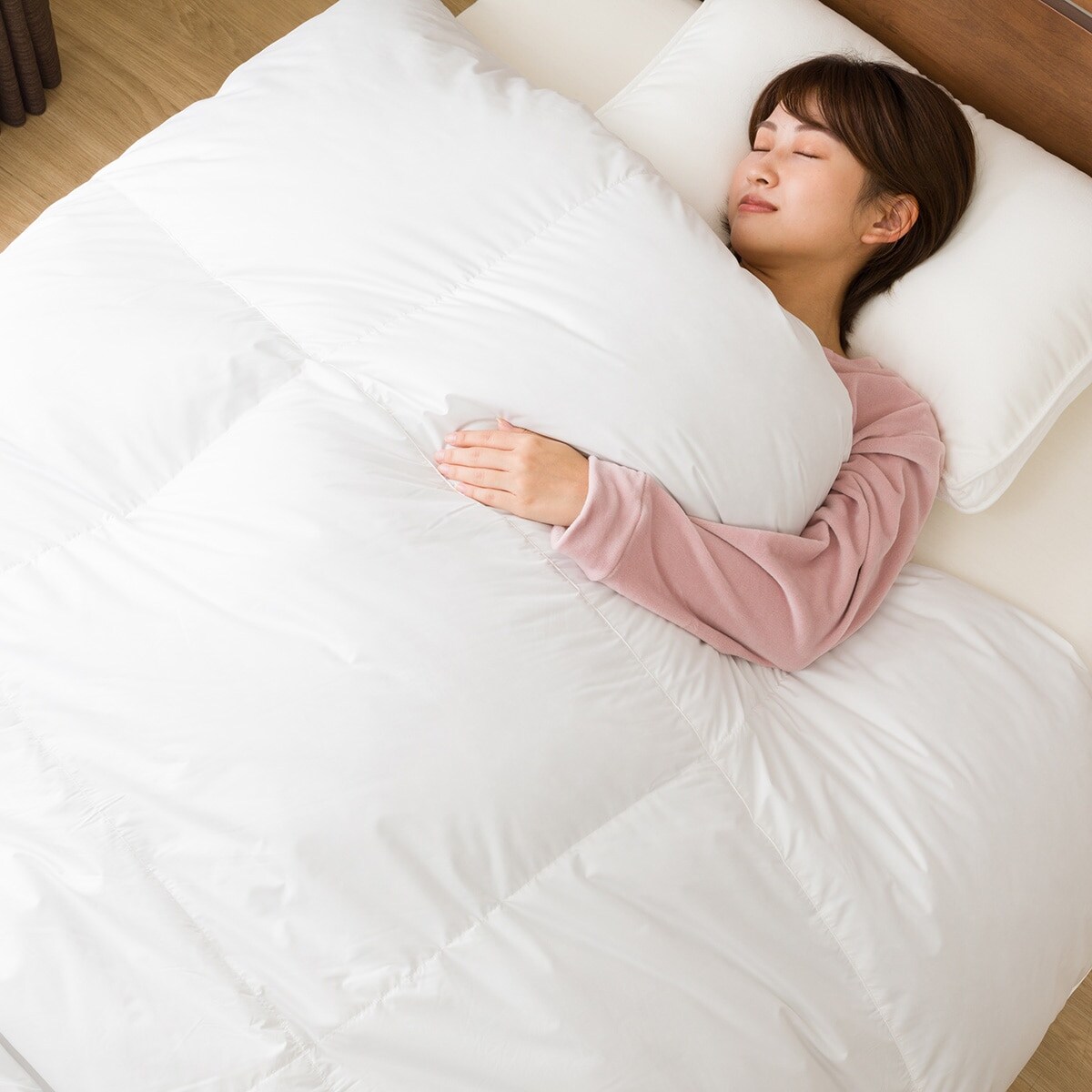 ニトリ かるふわ ダウン羽毛掛けふとん シングル ニトリ かるふわ羽毛