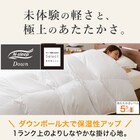 羽毛掛ふとん ダブル(UL2 K2416 D) 5枚目画像