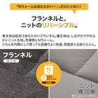 カバーなしで使える快適掛ふとん セミダブル(Nウォーム GY K2411 SD) 6枚目画像