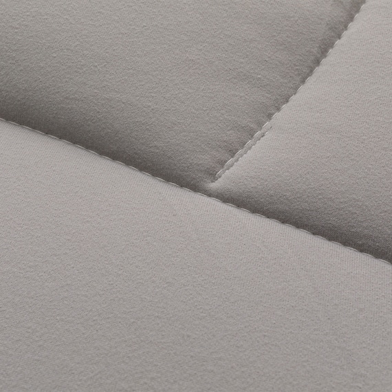 カバーなしで使える快適掛ふとん セミダブル(Nウォーム GY K2411 SD) 15枚目画像