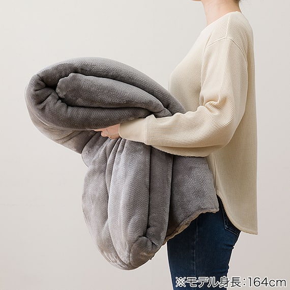 カバーなしで使える快適掛ふとん セミダブル(Nウォーム GY K2411 SD) 16枚目画像