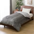 カバーなしで使える快適掛ふとん セミダブル(Nウォーム GY K2411 SD) 17枚目画像