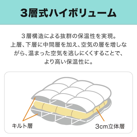 ホテルスタイル掛ふとん Nホテル プレミアム クイーン(K2408 Q) 7枚目画像