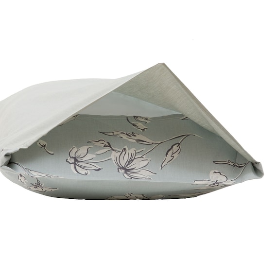 まくらカバー(NH8 ハナガラ GR) 6枚目画像