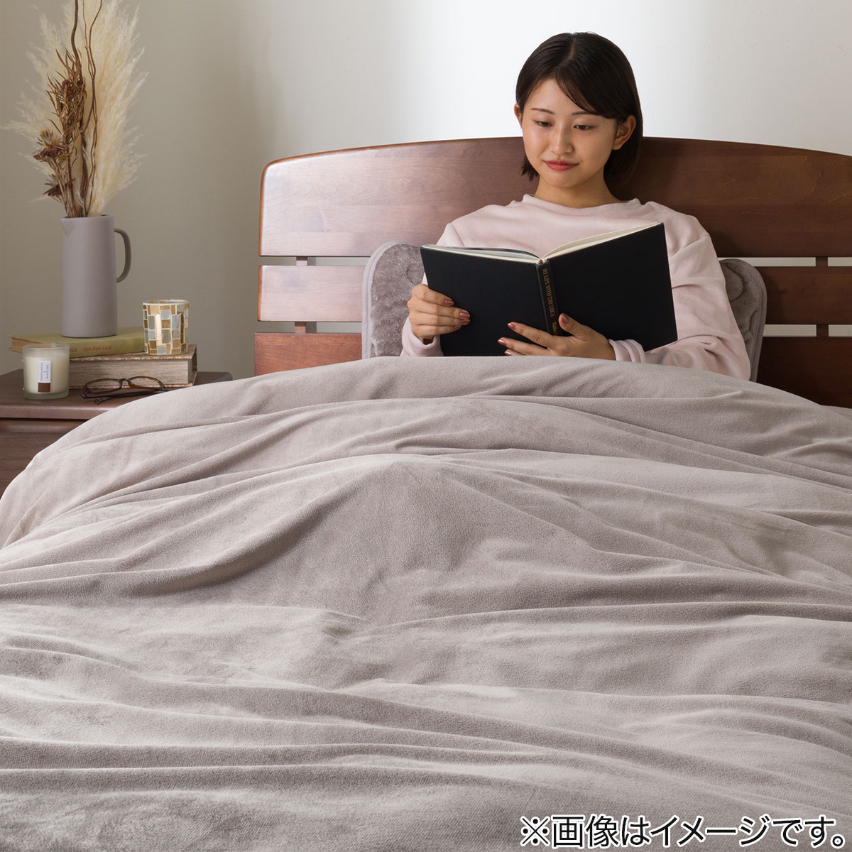 毛布にもなる掛け布団カバー セミダブル(Nウォーム MO 24NW02 SD