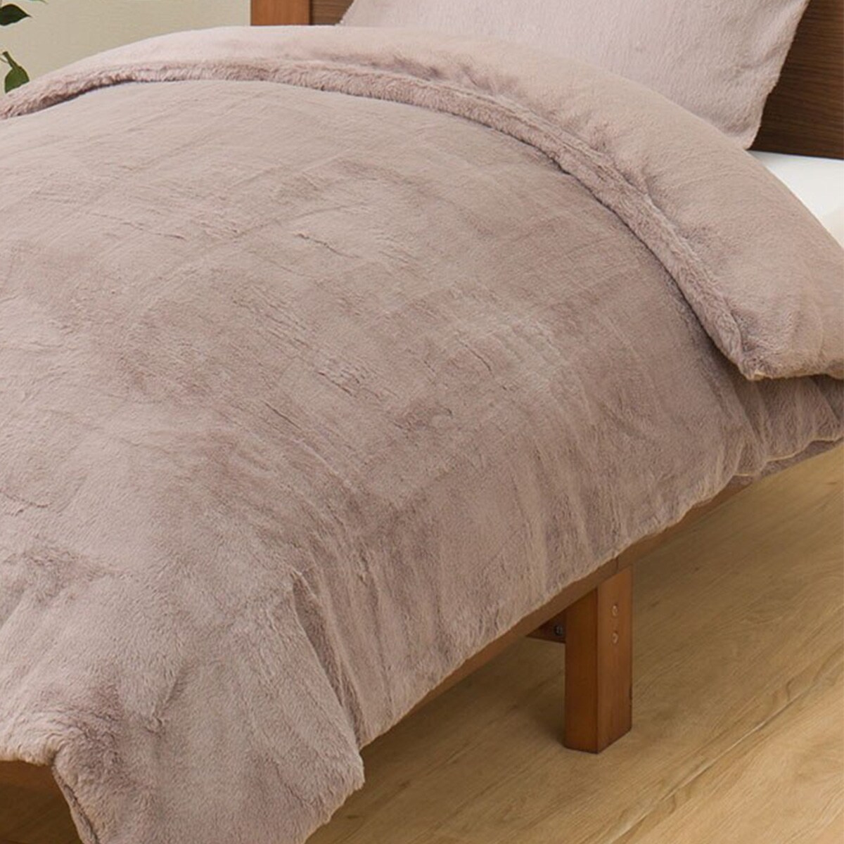 毛布にもなる掛け布団カバー クイーン(NウォームWSP MO 24NW22 Q