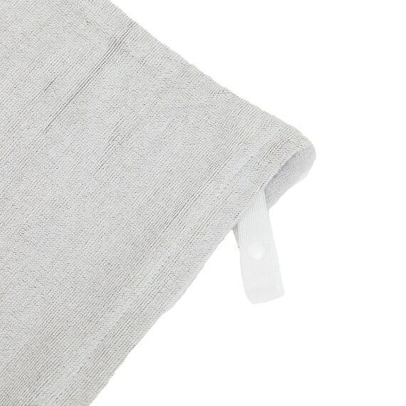 毛布にもなる掛け布団カバー ダブル(Nウォーム コットン GY 24NW09 D) 12枚目画像